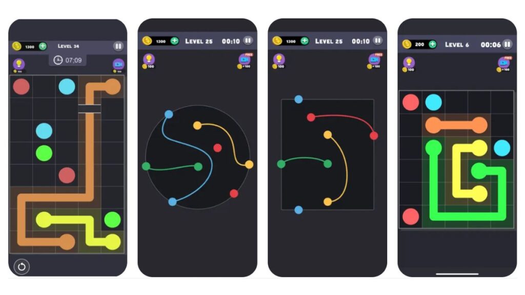 Same Color: Connect Two Dots 